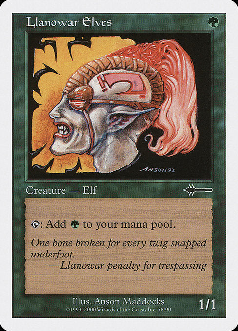 Llanowar Elves [Beatdown Box Set - 58]
