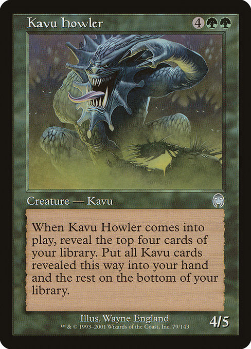 Kavu Howler [Apocalypse - 79]