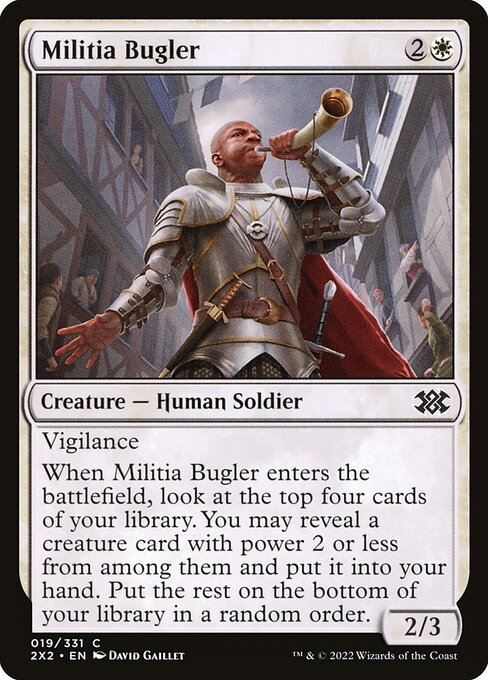 Militia Bugler [Double Masters 2022 - 19]