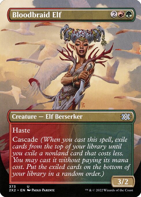 Bloodbraid Elf [Double Masters 2022 - 373]