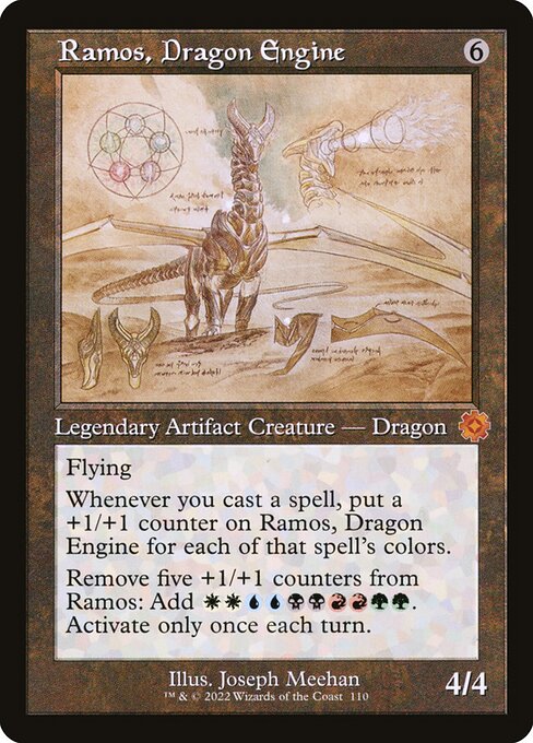 Ramos, Dragon Engine [The Brothers' War Retro Artifacts - 110]
