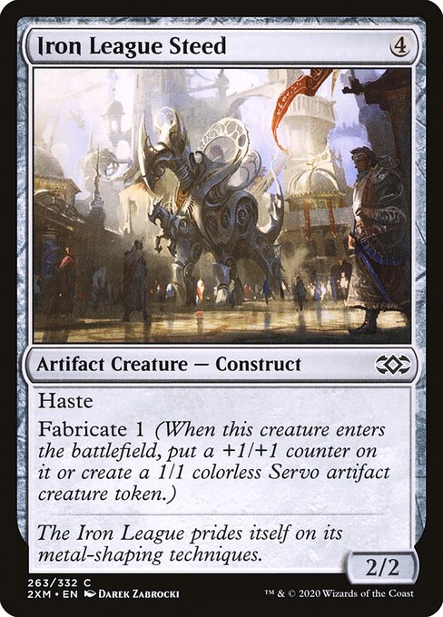 Iron League Steed [Double Masters - 263]