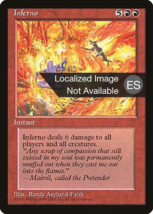 Inferno [Fourth Edition Foreign Black Border - 205]