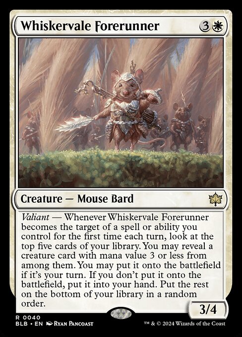 Whiskervale Forerunner [Bloomburrow - 40]
