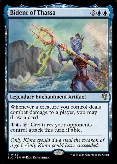 Bident of Thassa [Bloomburrow Commander - 162]