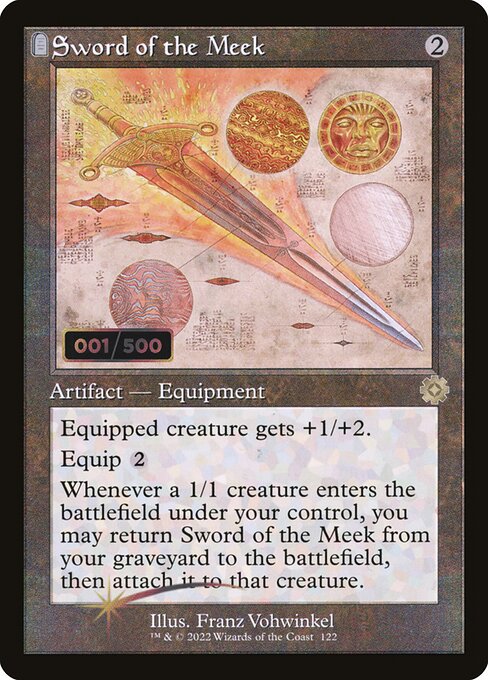 Sword of the Meek [The Brothers' War Retro Artifacts - 122z]