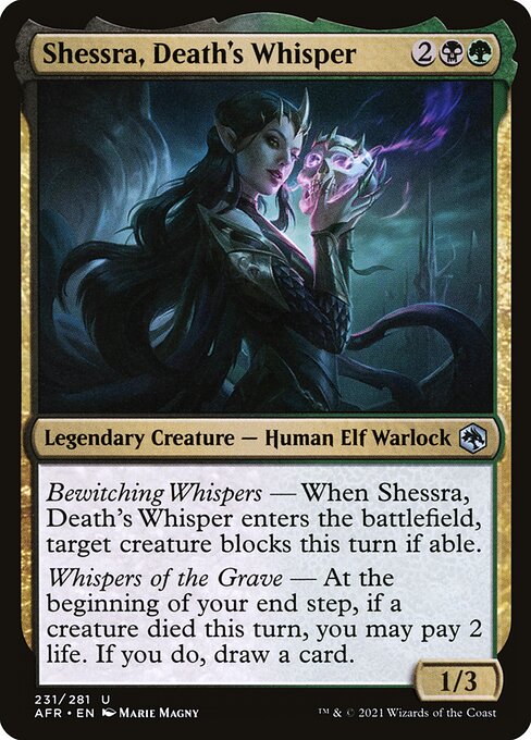 Shessra, Death's Whisper [Adventures in the Forgotten Realms - 231]