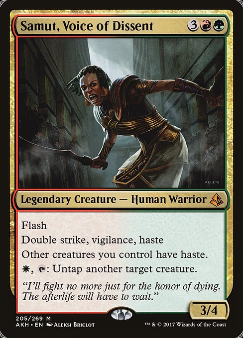 Samut, Voice of Dissent [Amonkhet - 205]