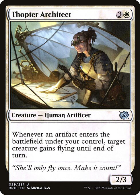Thopter Architect [The Brothers' War - 29]