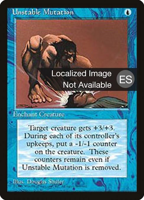 Unstable Mutation [Fourth Edition Foreign Black Border - 110]