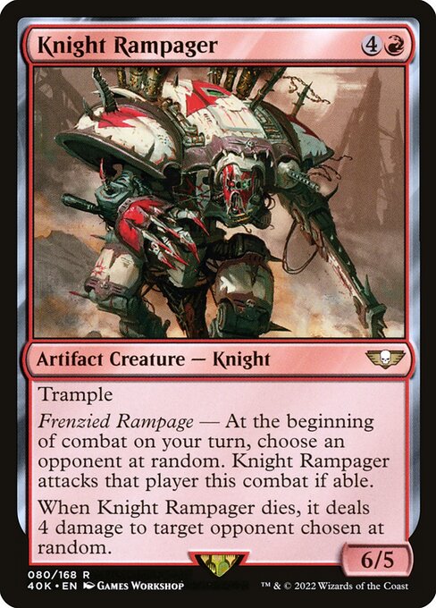 Knight Rampager [Warhammer 40,000 Commander - 80]