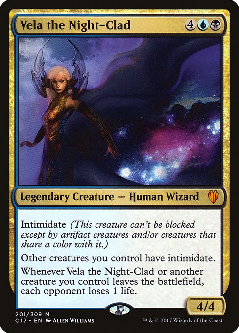 Vela the Night-Clad [Commander 2017 - 201]