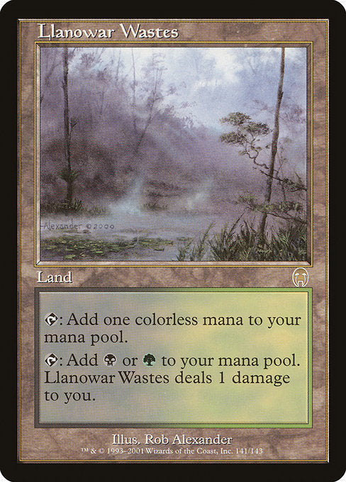 Llanowar Wastes [Apocalypse - 141]
