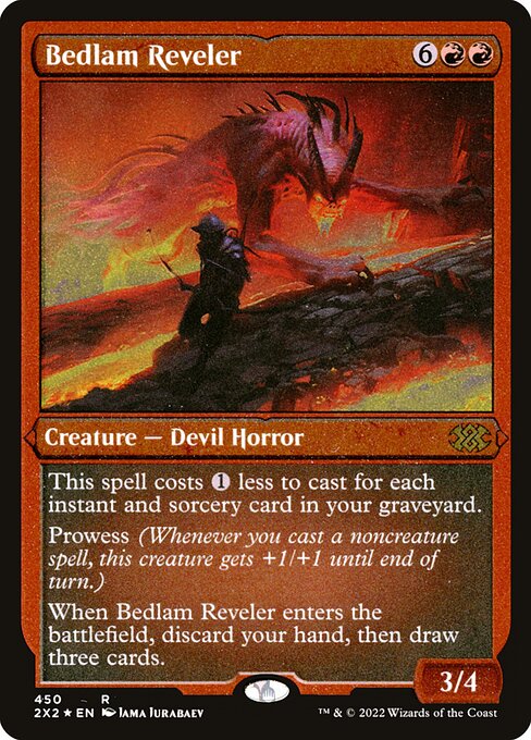 Bedlam Reveler [Double Masters 2022 - 450]