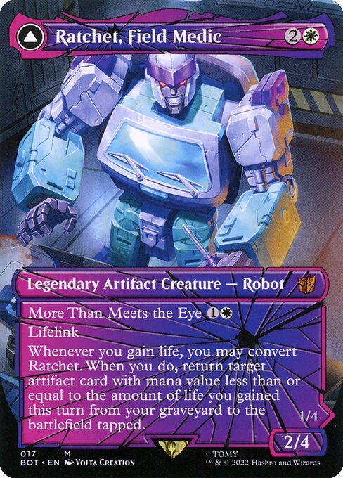 Ratchet, Field Medic // Ratchet, Rescue Racer [Transformers - 17]