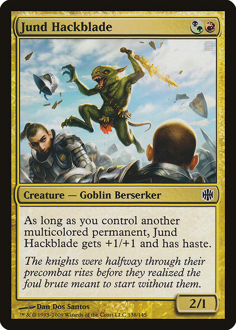 Jund Hackblade [Alara Reborn - 138]