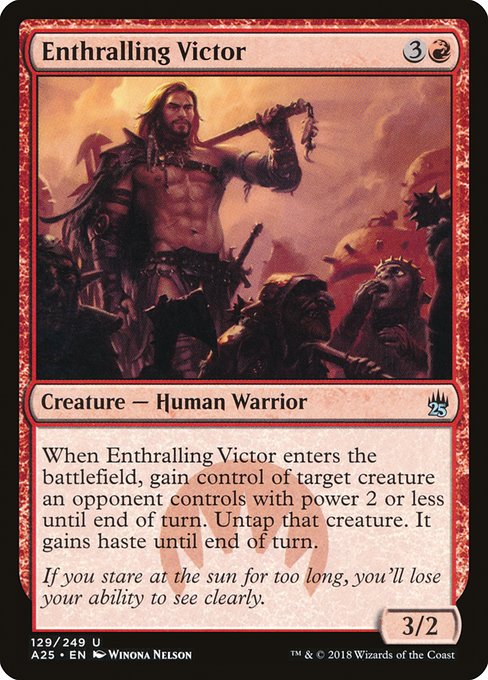 Enthralling Victor [Masters 25 - 129]