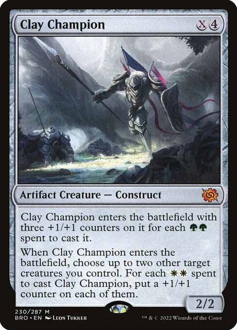 Clay Champion [The Brothers' War - 230]