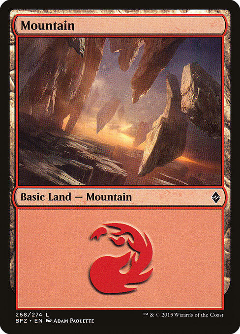 Mountain [Battle for Zendikar - 268a]