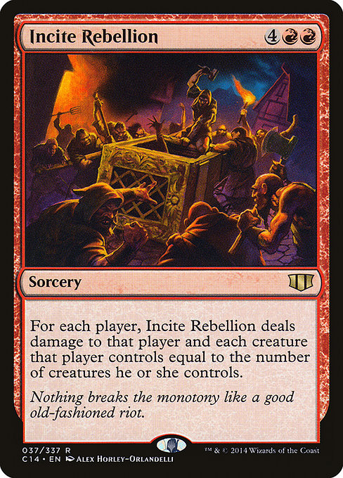 Incite Rebellion [Commander 2014 - 37]
