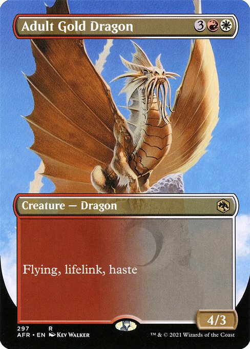 Adult Gold Dragon [Adventures in the Forgotten Realms - 297]