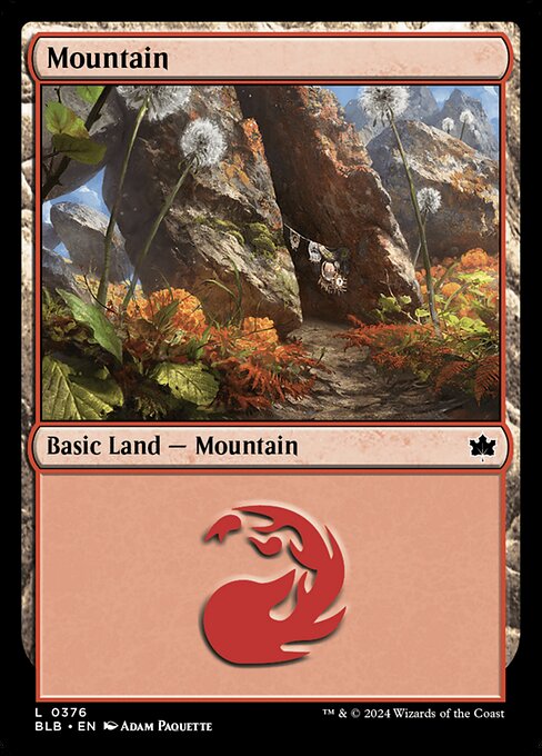 Mountain [Bloomburrow - 376]