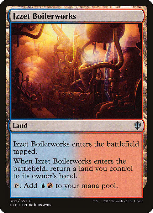 Izzet Boilerworks [Commander 2016 - 302]