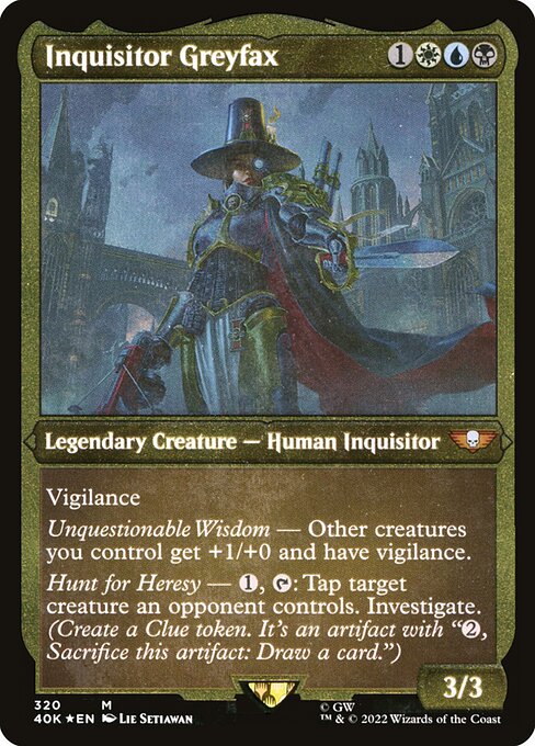 Inquisitor Greyfax [Warhammer 40,000 Commander - 320]