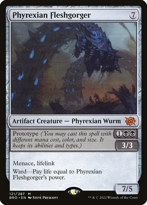 Phyrexian Fleshgorger [The Brothers' War - 121]