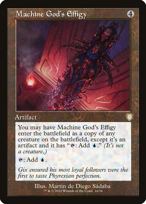 Machine God's Effigy [The Brothers' War Commander - 16]