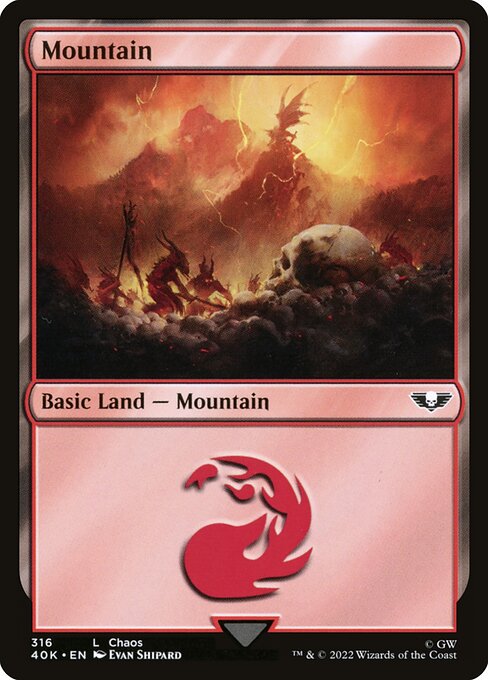 Mountain [Warhammer 40,000 Commander - 316]