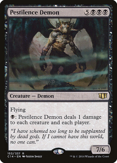 Pestilence Demon [Commander 2014 - 153]