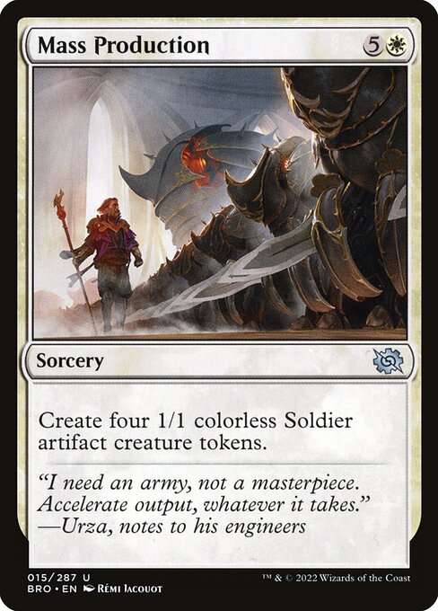 Mass Production [The Brothers' War - 15]