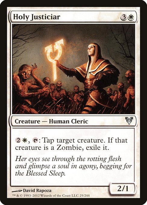 Holy Justiciar [Avacyn Restored - 25]