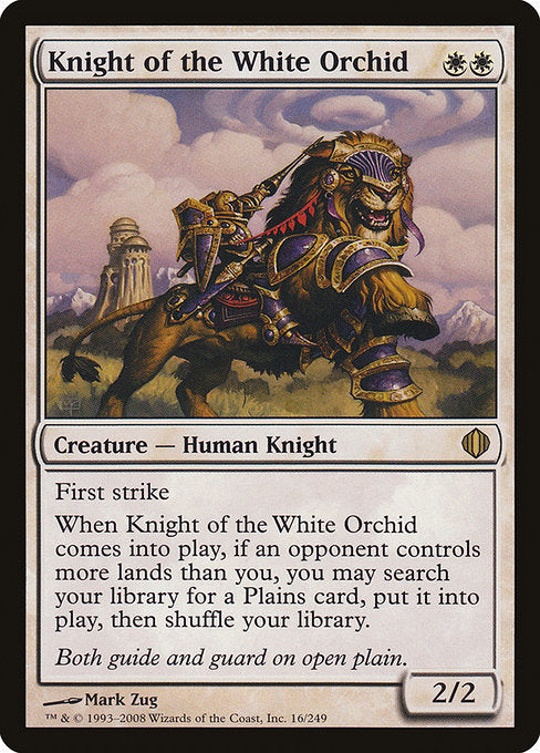 Knight of the White Orchid [Shards of Alara - 16]