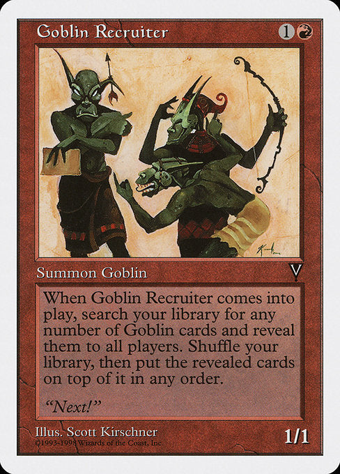 Goblin Recruiter [Anthologies - 38]