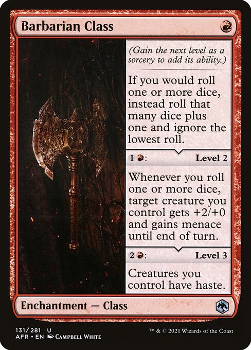 Barbarian Class [Adventures in the Forgotten Realms - 131]