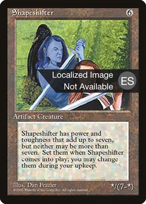 Shapeshifter [Fourth Edition Foreign Black Border - 345]