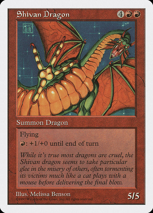 Shivan Dragon [Fifth Edition - 267]
