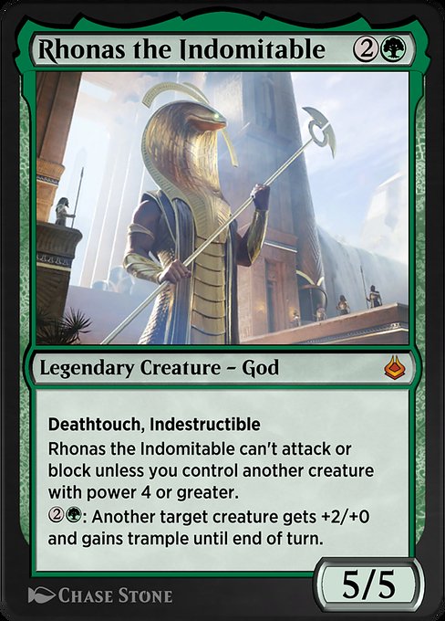 Rhonas the Indomitable [Amonkhet Remastered - 213]