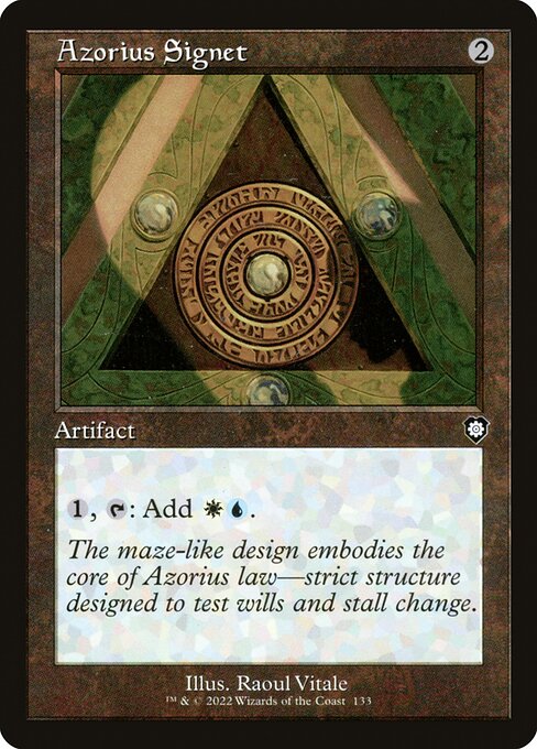 Azorius Signet [The Brothers' War Commander - 133]