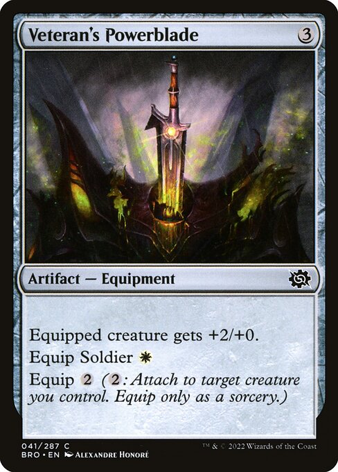 Veteran's Powerblade [The Brothers' War - 41]