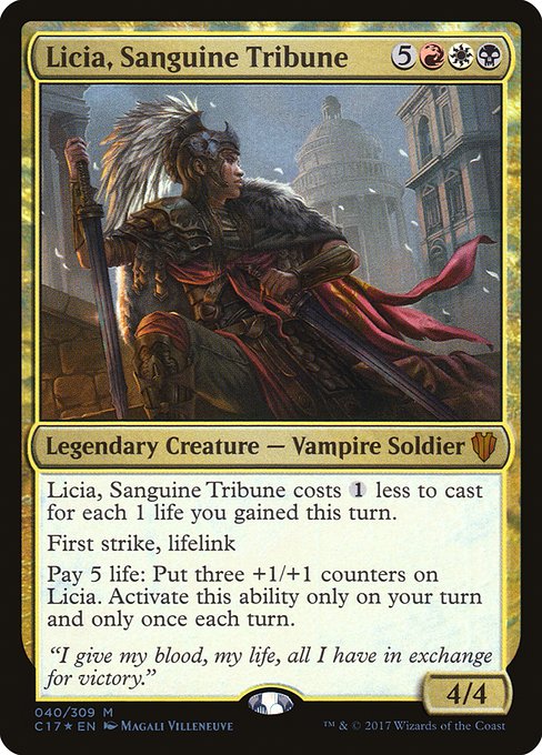 Licia, Sanguine Tribune [Commander 2017 - 40]