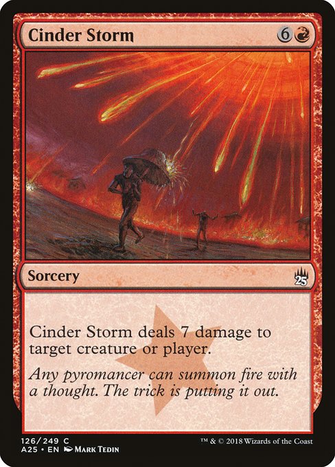 Cinder Storm [Masters 25 - 126]