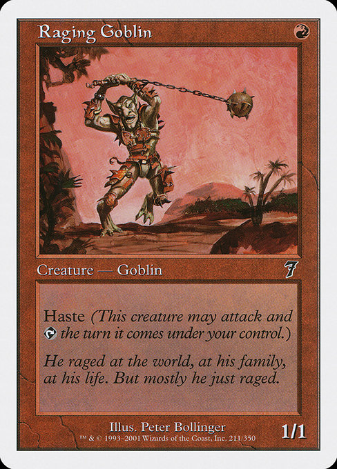 Raging Goblin [Seventh Edition - 211]