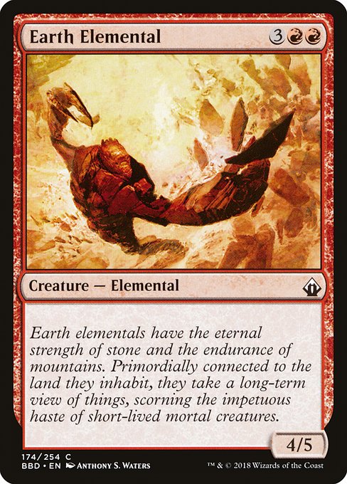 Earth Elemental [Battlebond - 174]