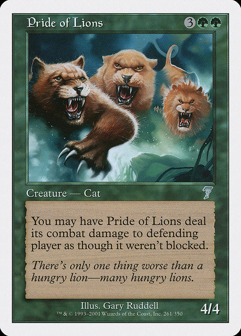 Pride of Lions [Seventh Edition - 261]
