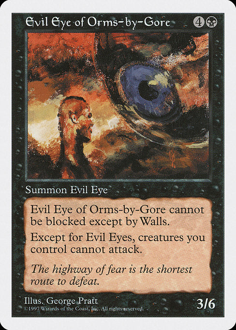 Evil Eye of Orms-by-Gore [Fifth Edition - 159]