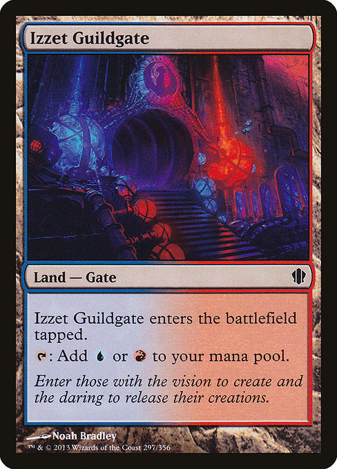 Izzet Guildgate [Commander 2013 - 297]