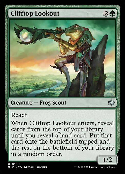 Clifftop Lookout [Bloomburrow - 168]